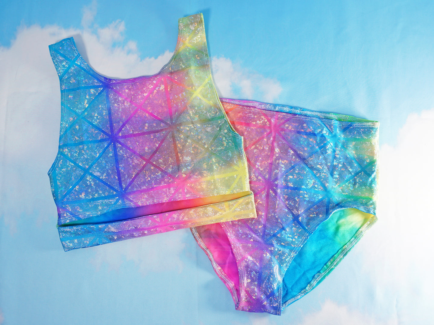 Rainbow Dancer Two Piece Set
