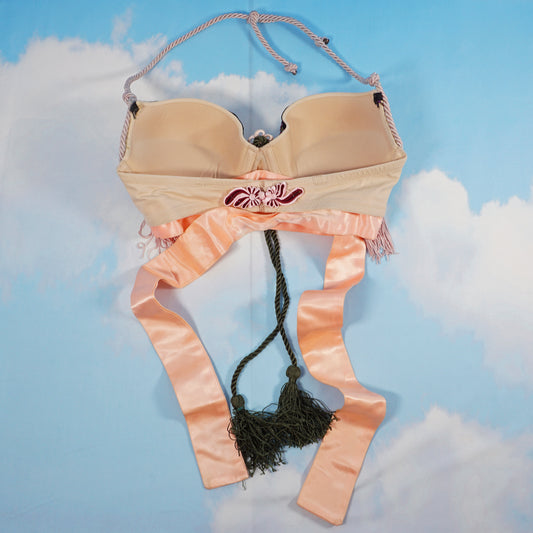 Halter Bra with Tassels