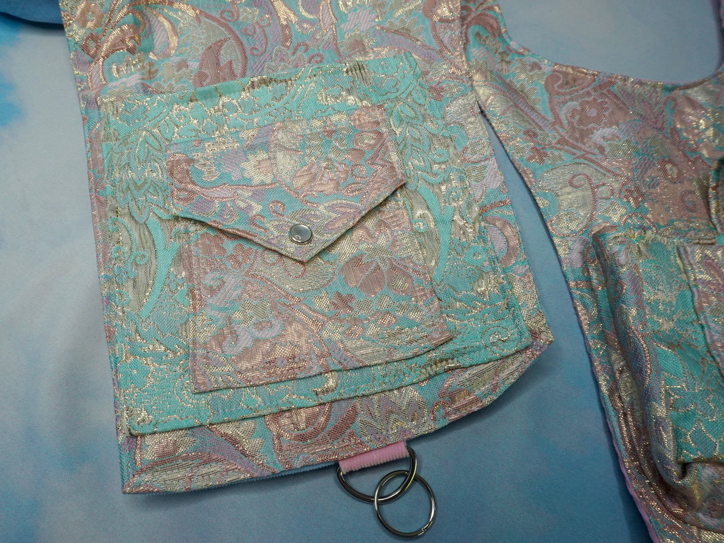 Pastel Brocade Silk Holster