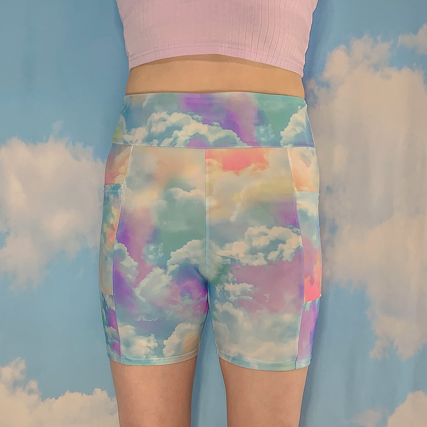 PRESALE Rainbow Cloud Shorts