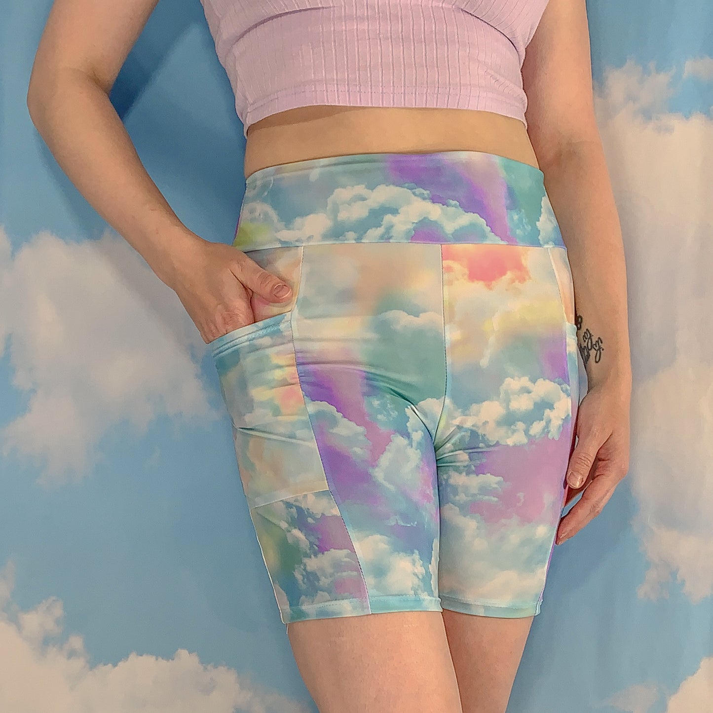 PRESALE Rainbow Cloud Shorts