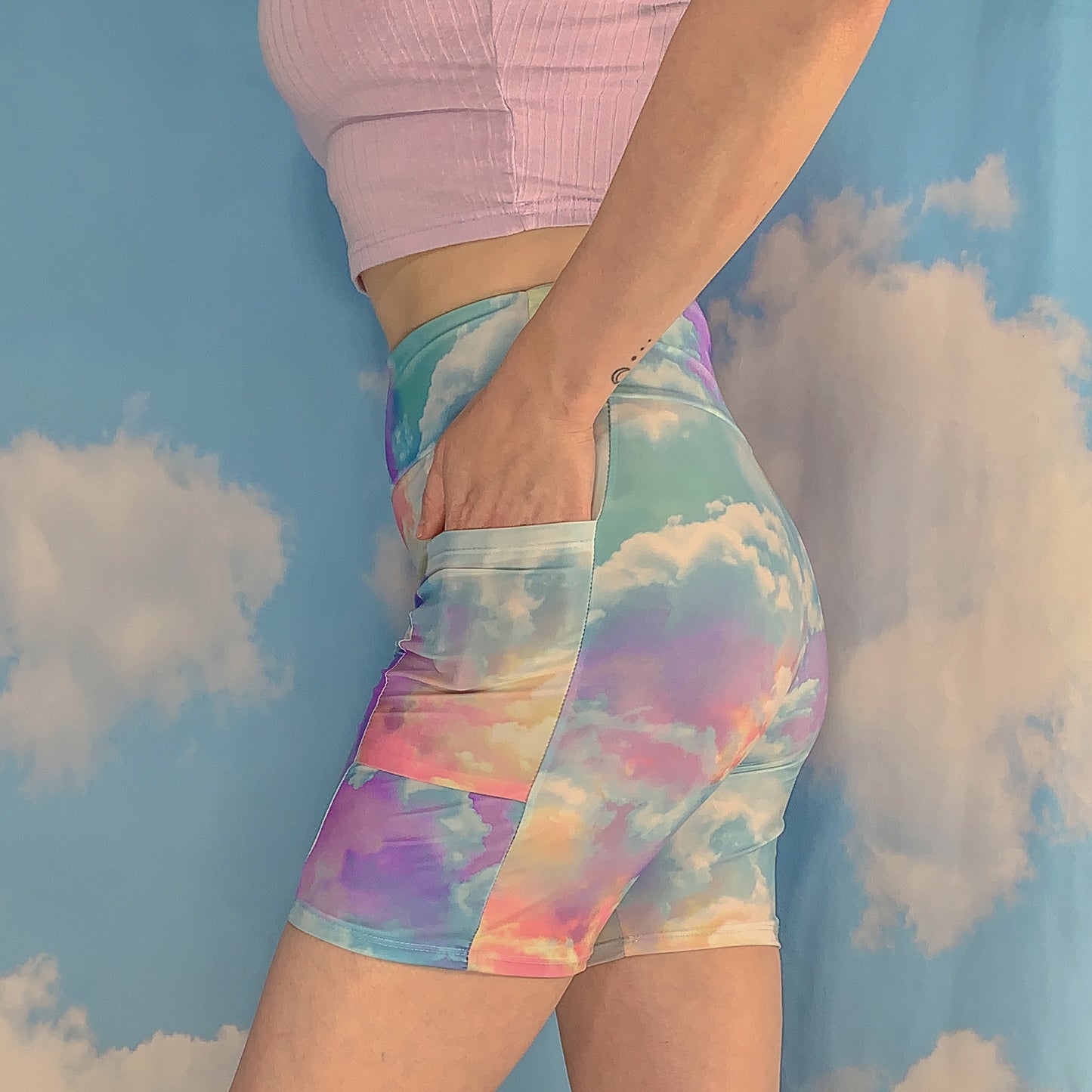 PRESALE Rainbow Cloud Shorts