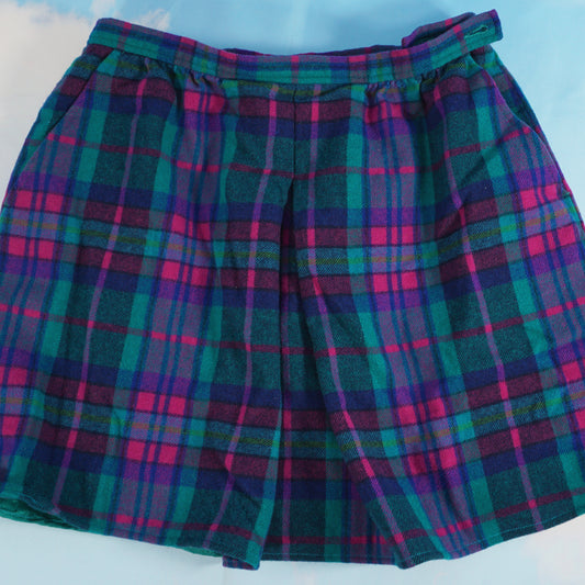 Pendleton Plaid Skirt