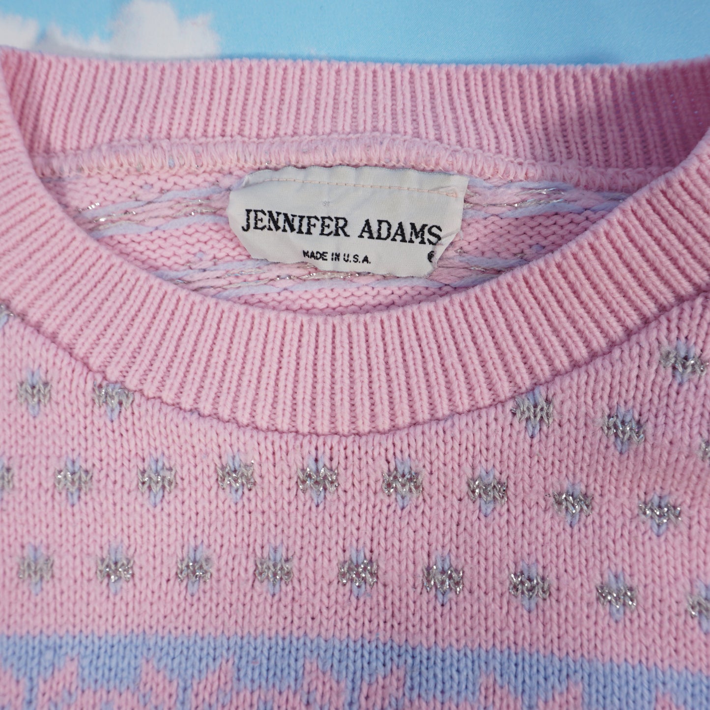 Vintage Two Kittens Sweater