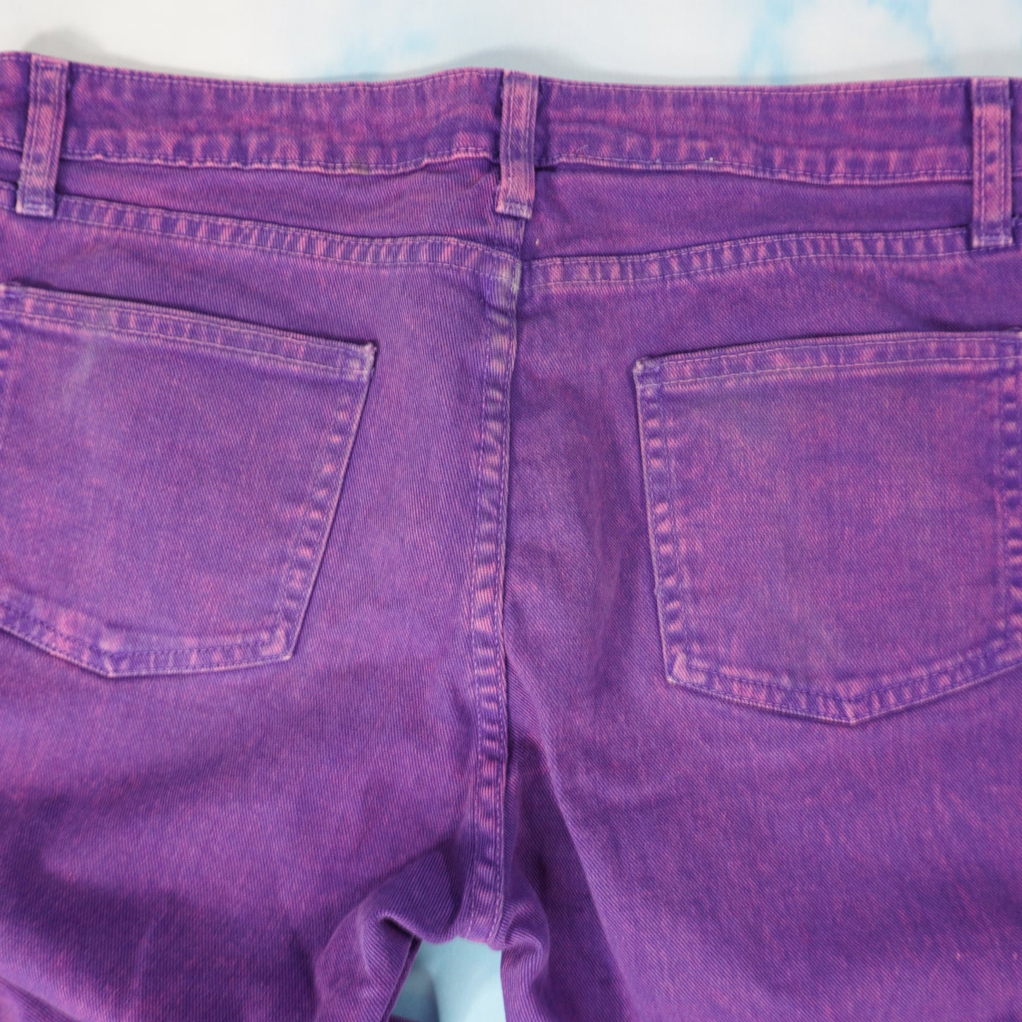 American Apparel Purple Jeans